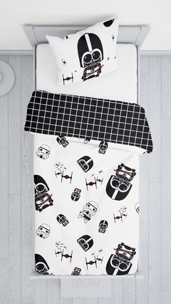 Acolchado reversible "Darth Vader" en internet