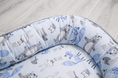 Nido Animalitos Gabardina Azul - comprar online