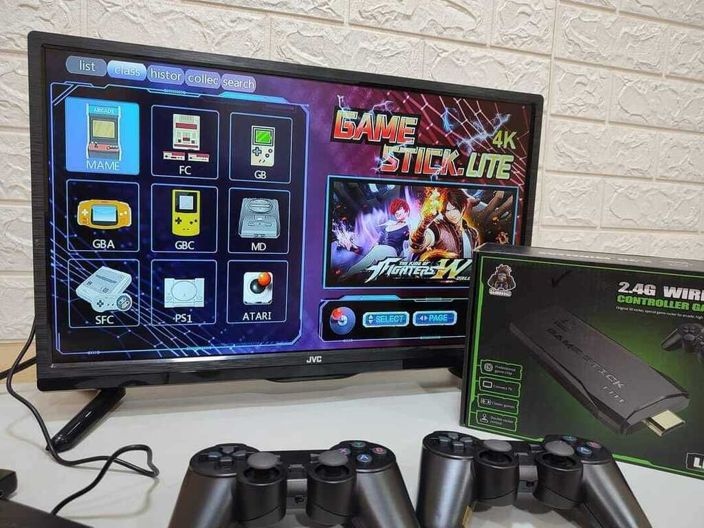 Consola Arcade EMULADORES Stick HDMI + 2 Mandos inalámbricos - 11000 Juegos  Multi Consola