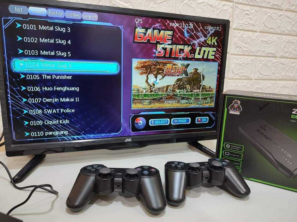 Consola De Juegos Retro Inalambrica 4k HDMI Game Stick 24G GENERICO
