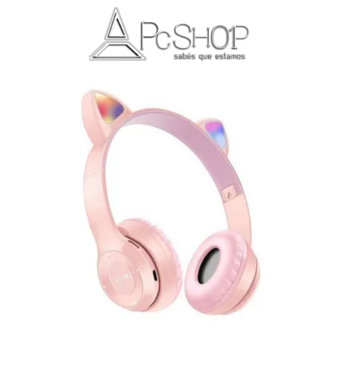 Auriculares Bluetooth Con Orejas Led Regulable P47