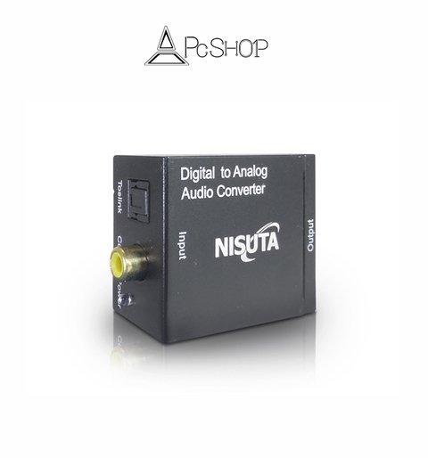 Conversor de audio digital en analgico NISUTA NSCOAUDI
