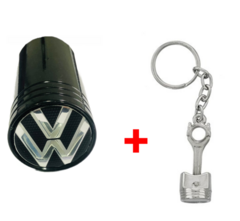 Manopla De Câmbio Prata Volkswagen Vw + Pistão - loja online