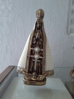 NOSSA SENHORA APARECIDA BARROCA EM PÉROLAS