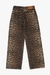 Pantalon animal print tiro medio - comprar online