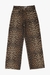 Pantalon animal print tiro medio