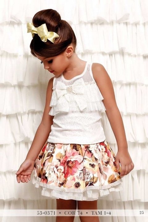 Conjunto BLUSA Com SHORTS Diforini Moda Infanto Juvenil 120869