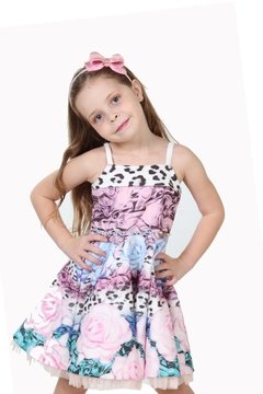 Vestido Infantil Miss Cake Moda Infanto Juvenil 510225