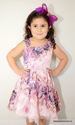 Vestido Infantil Miss Cake Moda Infanto Juvenil 510233