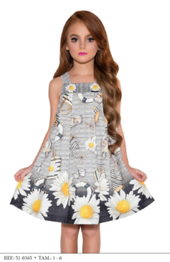 Vestido Miss Cake Moda Infanto Juvenil 510365