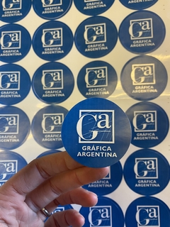 Stickers con tu logo