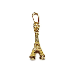 Pingente Torre Eiffel banho ouro