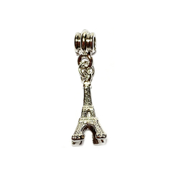 Pingente Torre Eiffel banho ródio - comprar online