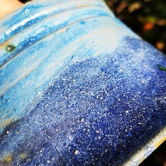 Vaso em cerâmica esmaltado FujiPot exclusivo A7,8x15,5cm - comprar online