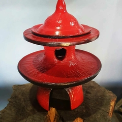 Lanterna japonesa ( torô ) em cerâmica A23x20Cm na internet