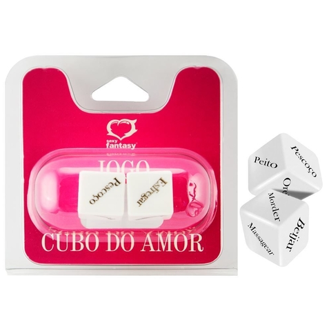 Jogo Dados Cubo do Amor