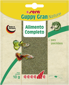 SERA GUPPY GRAN NATURE 10G.