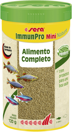 SERA IMMUNPRO MINI NATURE 120G