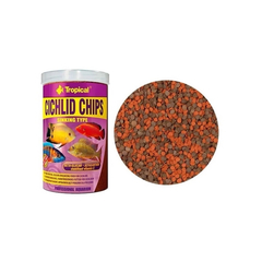 Ração Cichlid Chips - 130g - Tropical