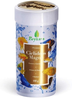 RAÇÃO POYTARA CICLIDEOS MAGNA (MINI-GRAOS) 100G