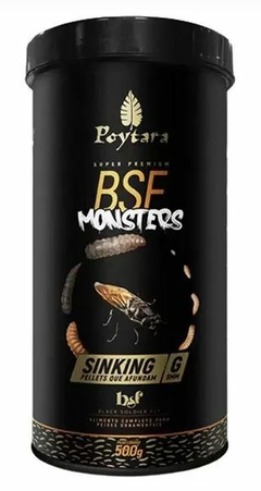 RAÇÃO POYTARA BSF MONSTER SINKING 500G