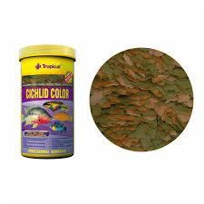 RAÇÃO CICHLID COLOR FLAKES - POTE 20G - TROPICAL