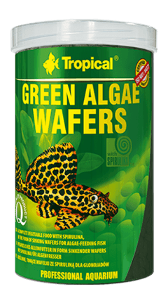 Ração Green Algae Wafers 45g Tropical