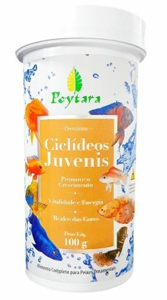 Ração Poytara Ciclídeos Juvenis 100g