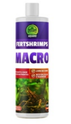 FERTILIZANTE LIQUIDO PARA AQUARIO FERTSHRIMPS MACRO - 500ML