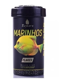 Ração Poytara Black Line Marinhos Flakes 30g