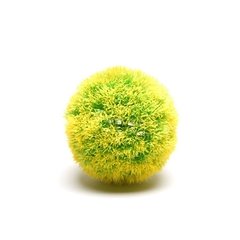 Planta Plastica Soma Musgo Ball Amarela 9cm