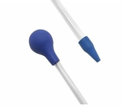 ALIMENTADOR DE CORAIS SOMA PIPETA 50CM COM PERA GRANDE (AZUL)