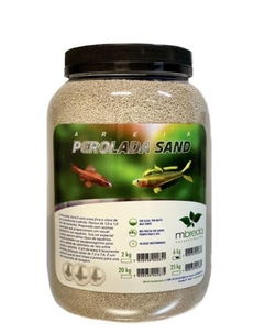 Areia Perolada White Sand MBreda 6 Kg