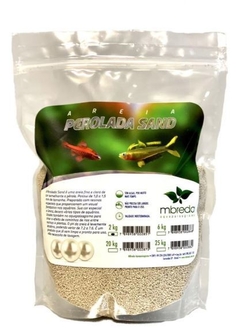 Areia Perolada White Sand MBreda 2 kg