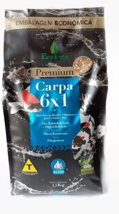 RAÇÃO POYTARA CARPA MIX (6X1) 1,5KG (SACO)