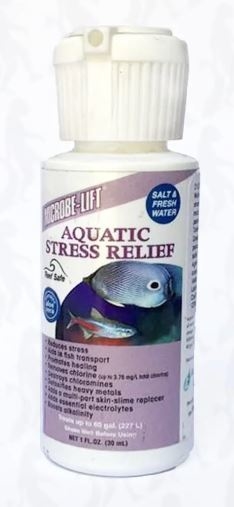 Condicionador Aquatic Stress Relief 30ml Microbe-Lift