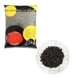 Substrato Natural Gravel Pebble Black 323 (4-6mm) 5Kg