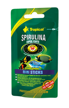 Ração Super Spirulina Forte Mini Sticks 22g Tropical - comprar online