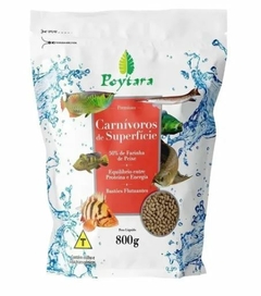 RAÇÃO POYTARA CARNIVOROS DE SUPERFICIE 800G (BAG)