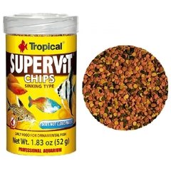 Ração Tropical Supervit Chips 52g - comprar online