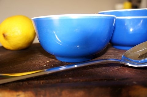 Bowl melamina azul