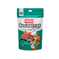 Golocan Bocaditos Manzana Frutilla y Durazno doypack 500 gr