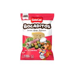 Golocan Bocaditos Jamon Queso y Espinaca 100 gr