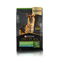 PRO PLAN SENSITIVE SKIN & STOMACH PERRO RAZA MEDIANA & GRANDE x 15 Kg