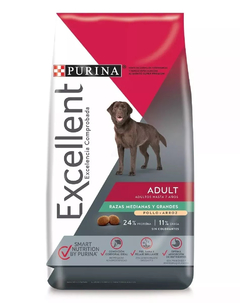 EXCELLENT ADULT DOG MEDIUM & LARGE BREED CH&R x 15 kg