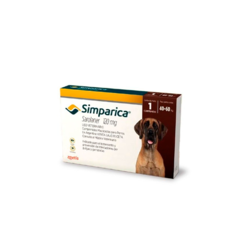 Simparica Perro 40 a 60 kg