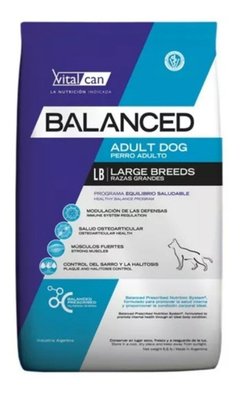 Vital Can Balanced Adulto Raza Grande X 20 Kg en internet