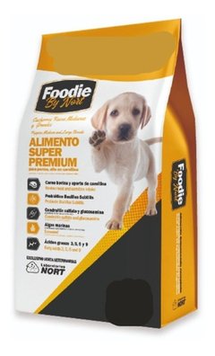 Foodie By Nort Perro Cahorro R Med / Gde 17 Kg