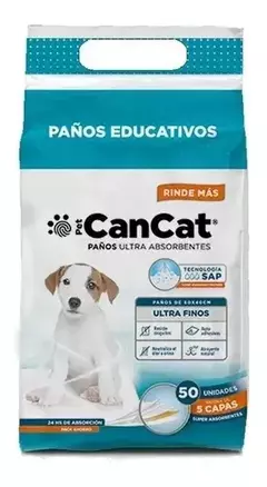 Cancat paños premium x 50 (60 x 40 cm)