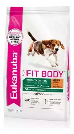 Eukanuba Adult Weight Control Medium Breed 15 Kg - comprar online